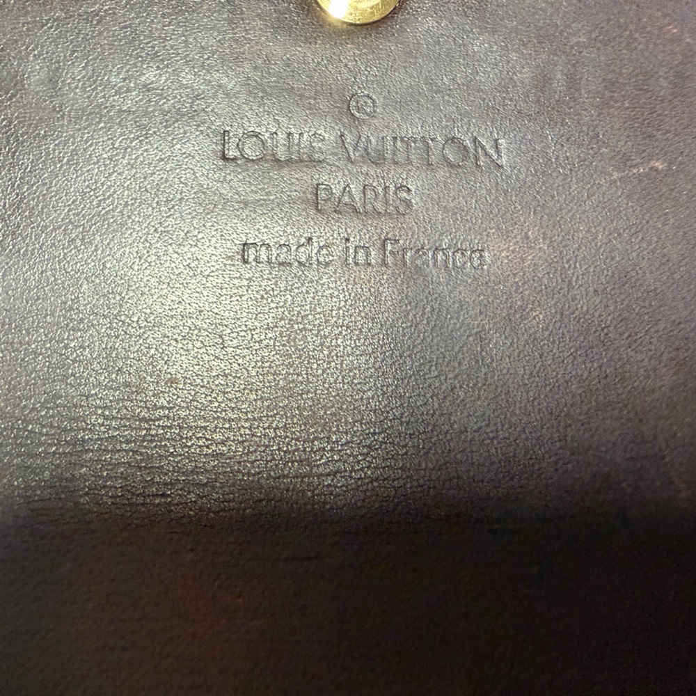 LOUIS VUITTON Vernis Purple Long Wallet with COA (dust bag NOT INCLUDED.) - Picture 10 of 17